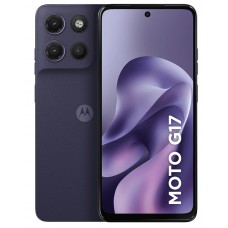 Oferta Relâmpago Celular Motorola Moto G17 - 256GB, 4GB RAM, NFC, Câmera Traseira de 50MP, Câmera Frontal de 32MP,Bateria de 5200mAh -Roxo